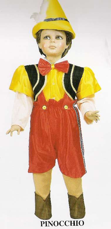 Vestito carnevale on sale pinocchio bimbo